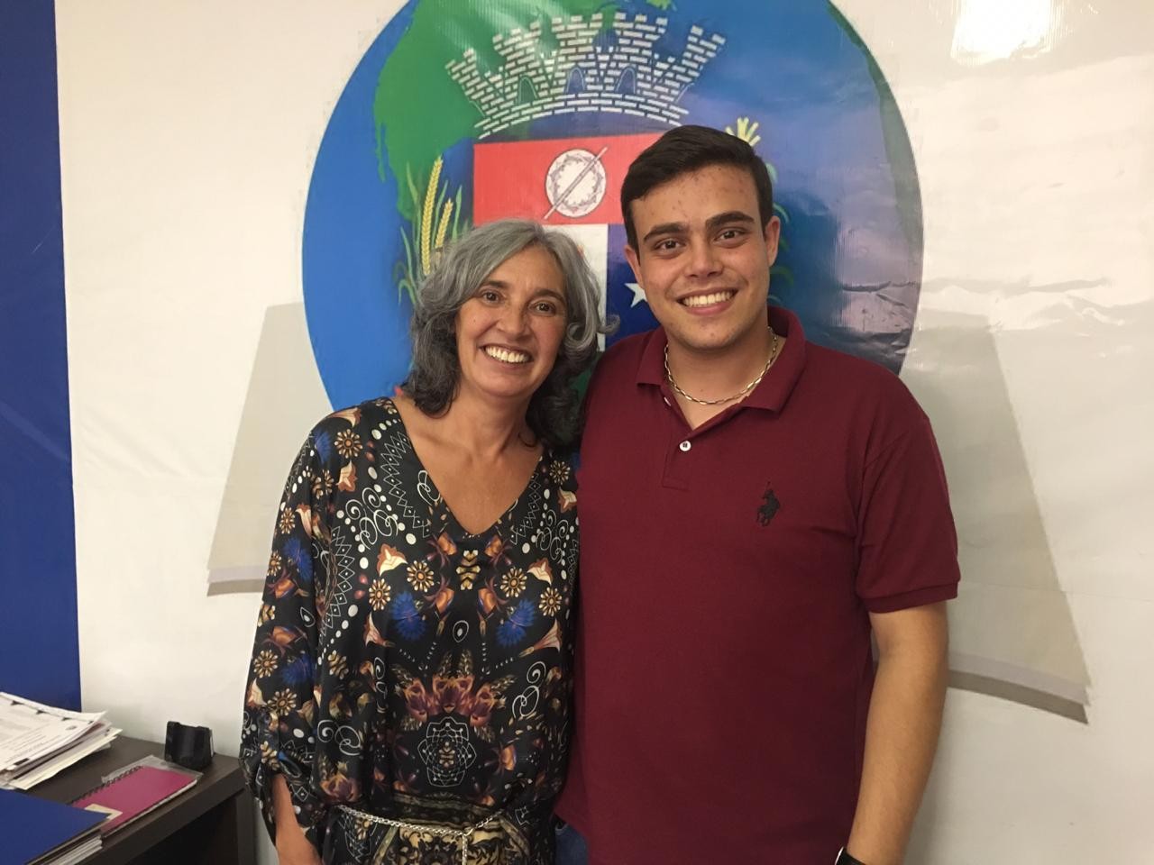 Imagem 1 da notícia: Escola do Legislativo recebe visita do Presidente do Conselho Municipal dos Direitos da Criança e do Adolescente de Bueno Brandão